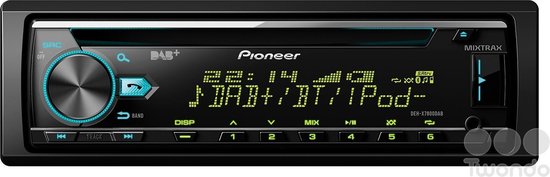 Pioneer DEH-X7800DAB - Autoradio met DAB+