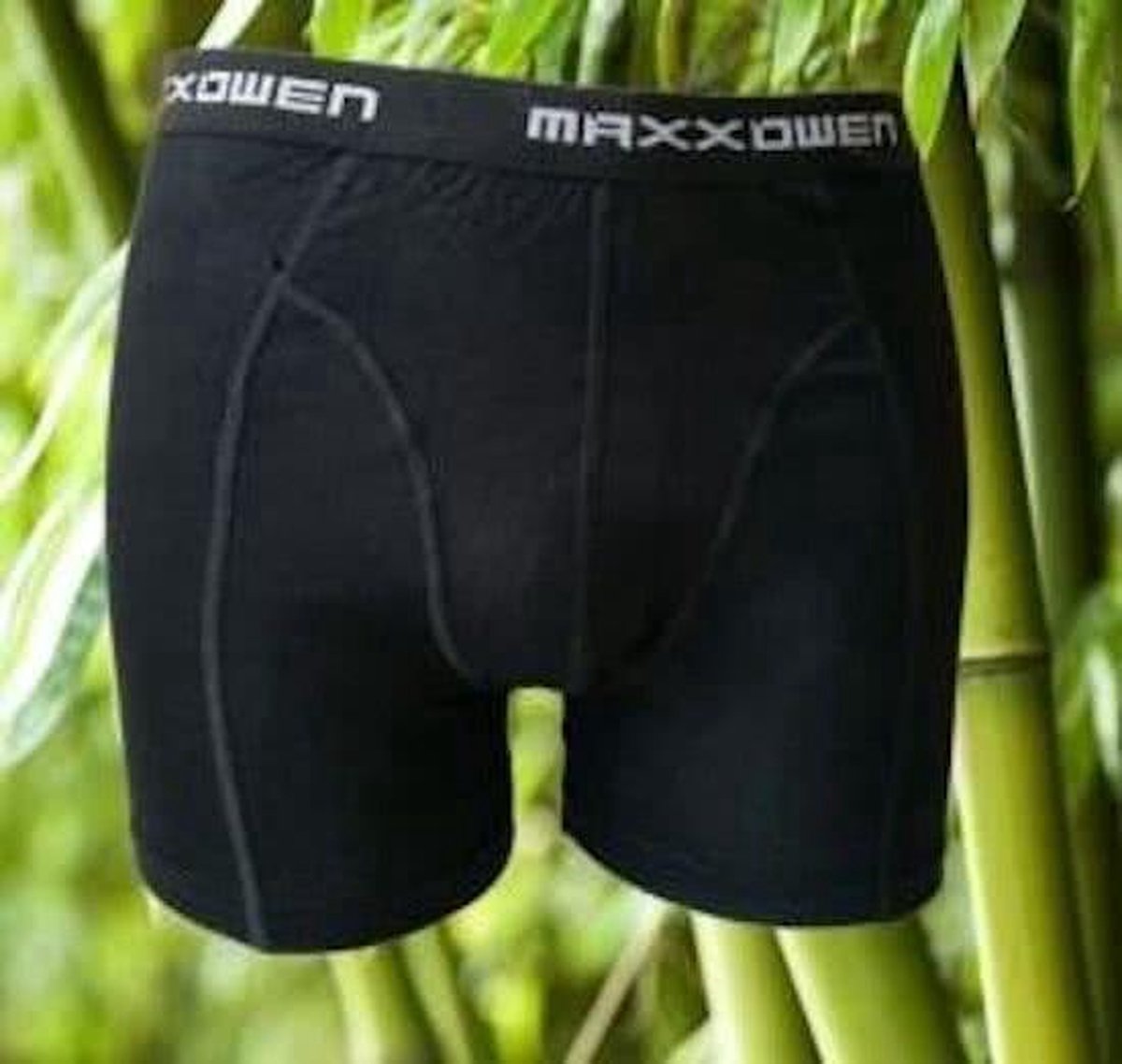 5 Pack | boxershorts| Boru Bamboo | kleur zwart | maat L