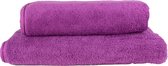 ARTG Towelzz® -  Strandhanddoek - Aubergine - 100 x 180 cm