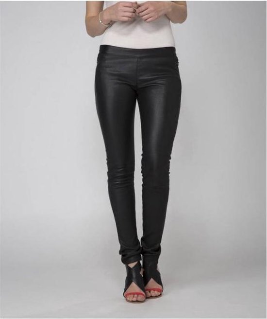 Maat 40 - RedSkins leren skinny jeans stretch – 100% echt leren – Leren  damesbroek | bol.com