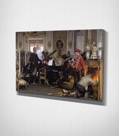 Friendships - Painting Canvas - 30 x 40 cm - Schilderij - Canvas - Slaapkamer - Wanddecoratie  - Slaapkamer - Foto op canvas