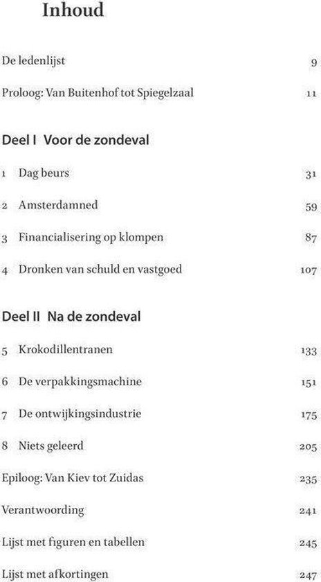 De schaduwelite voor en na de crisis