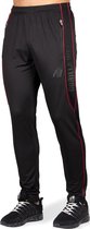 Gorilla Wear Branson Trainingsbroek - Zwart/Rood - 4XL