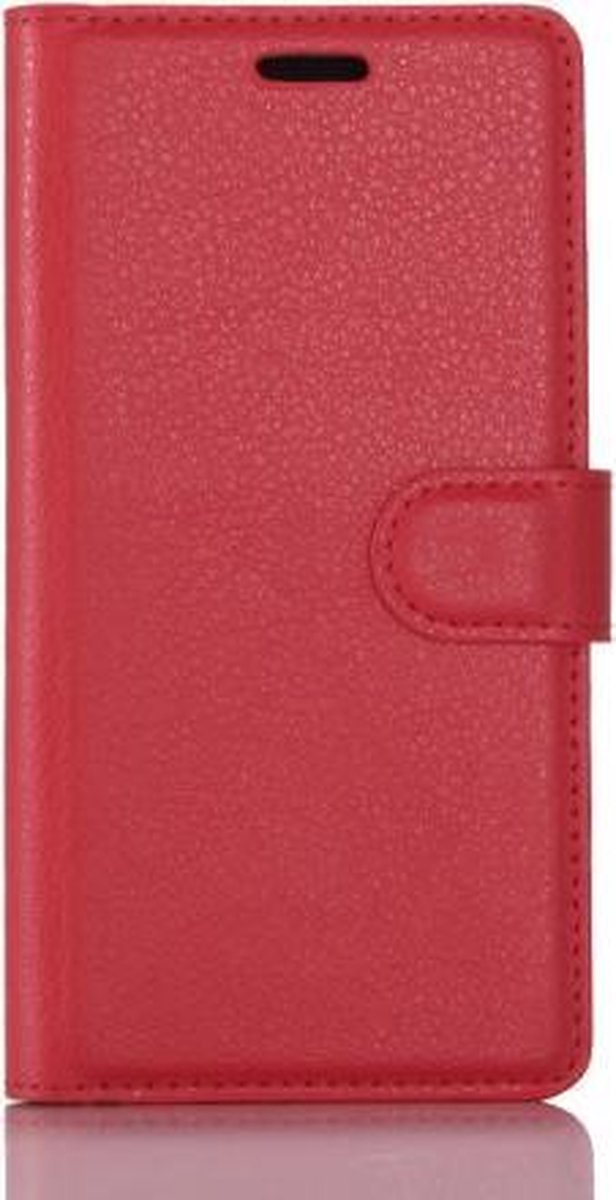 Book Case - Geschikt voor Samsung Galaxy S8 Hoesje - Rood