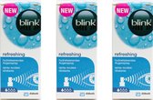 Blink refreshing oogspray  10 ml – 3 stuks – oogdruppels – voordeelverpakking