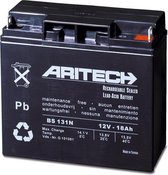 Aritech BS131N 12 Volt onderhoudsvrije accu/batterij 18Ah