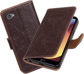 BestCases.nl LG Q6 Pull-Up booktype hoesje mocca