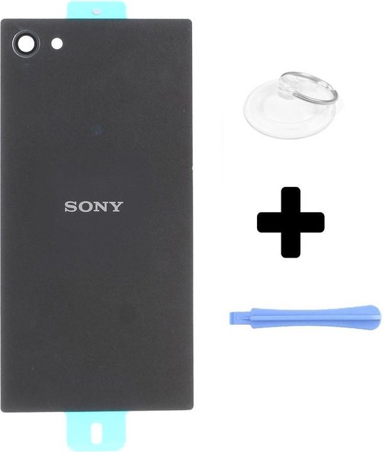 Voor Sony Compact Battery Achterkant Cover Zwart | bol.com