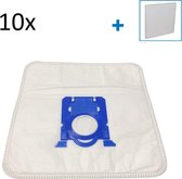 10x Stofzuigerzakken Geschikt Voor AEG VX4 Stofzuiger Modellen - Set Van 10 Zakken Met 2 Stuks Filter