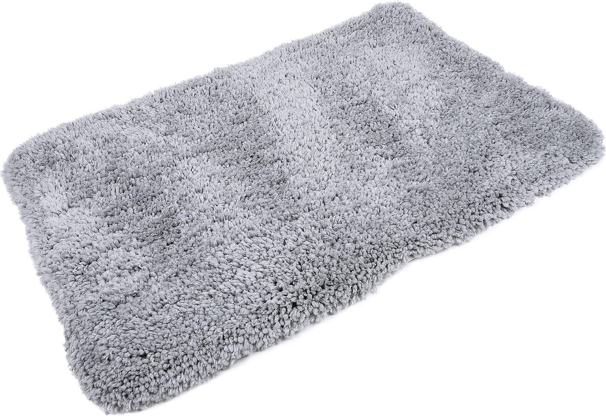 Lex & Max Shaggy - Benchmat - 89x60cm - Grijs