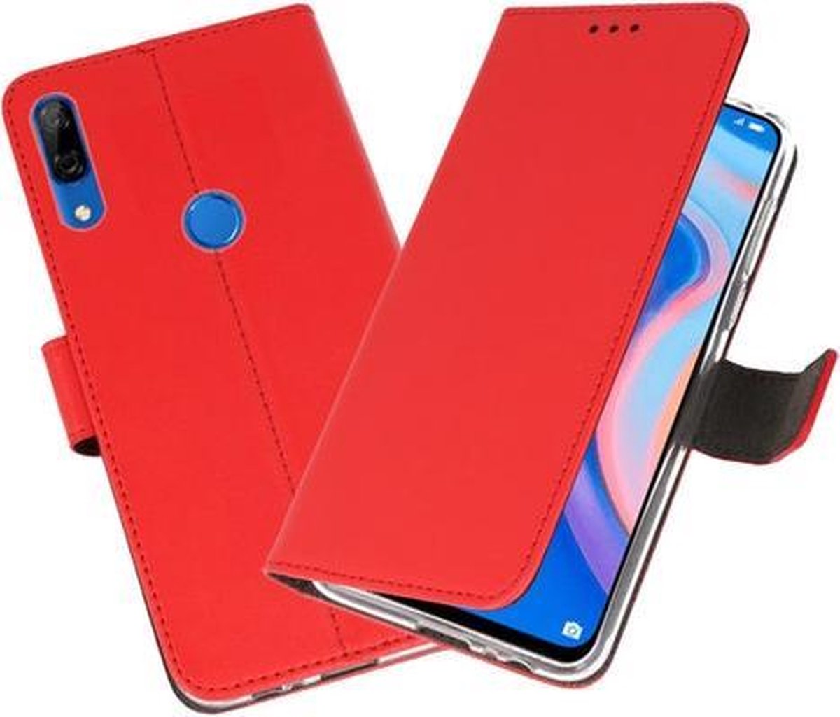 Bestcases Pasjeshouder Telefoonhoesje Huawei P Smart Z - Rood