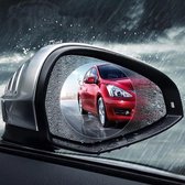 Autospiegel beschermfolie | Anti-Regen | Anti-Mist | Anti-Vuil | Anti-Sneeuw | Anti-Krassen | Veilig Autorijden | Autoaccessoires | Folie Voor Beter Zicht | Zijspiegel | Buitenspiegel