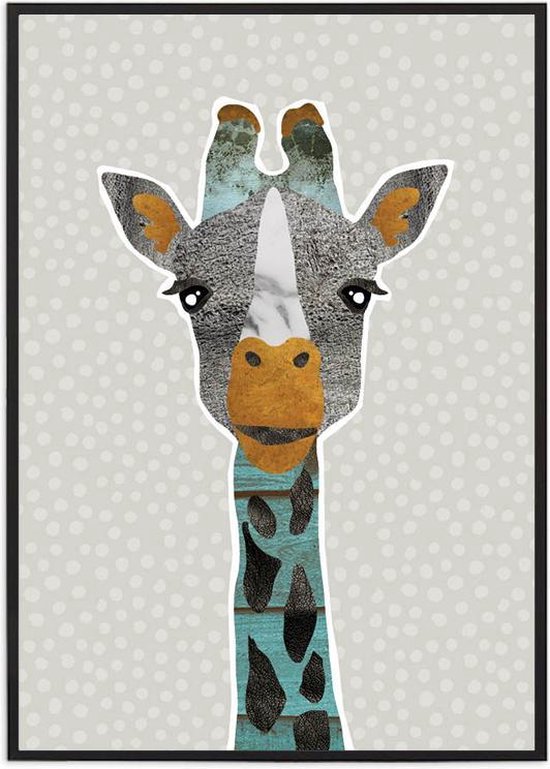 Poster Giraffe - A4 - Studio Hoeked