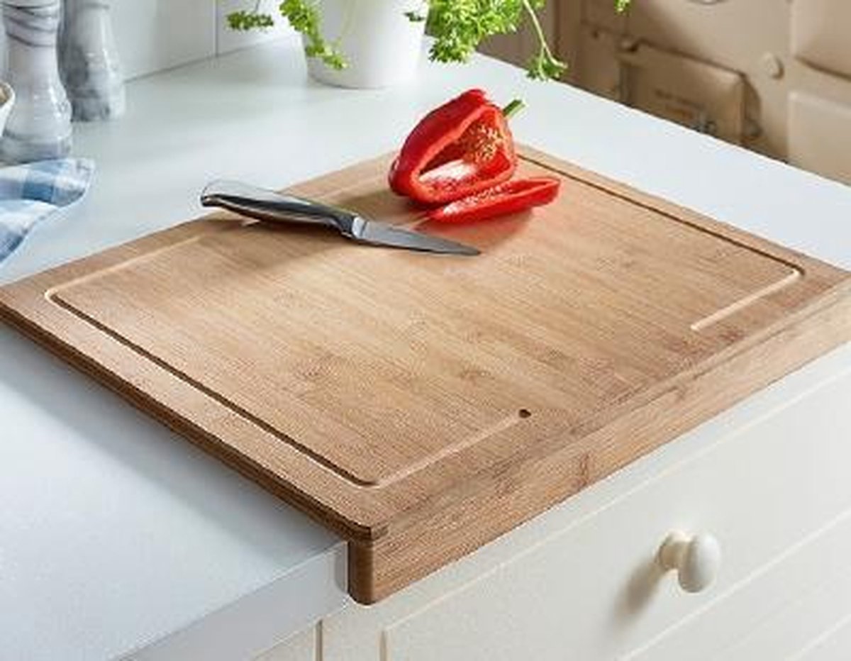Coninx Bamboo-Style Houten snijplank werkblad BA-425 1.5cm dik | bol.com