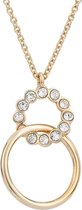 Traveller Ketting met Hanger - Dames - 40/46cm - Goudkleurig -157246