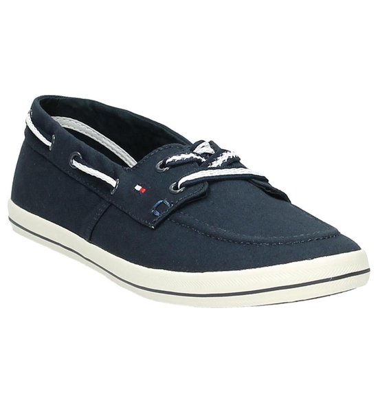 Tommy Hilfiger - Victoria 11d - - Dames - Maat 36 - Blauw - 403 -Midnight  Cotton | bol.com