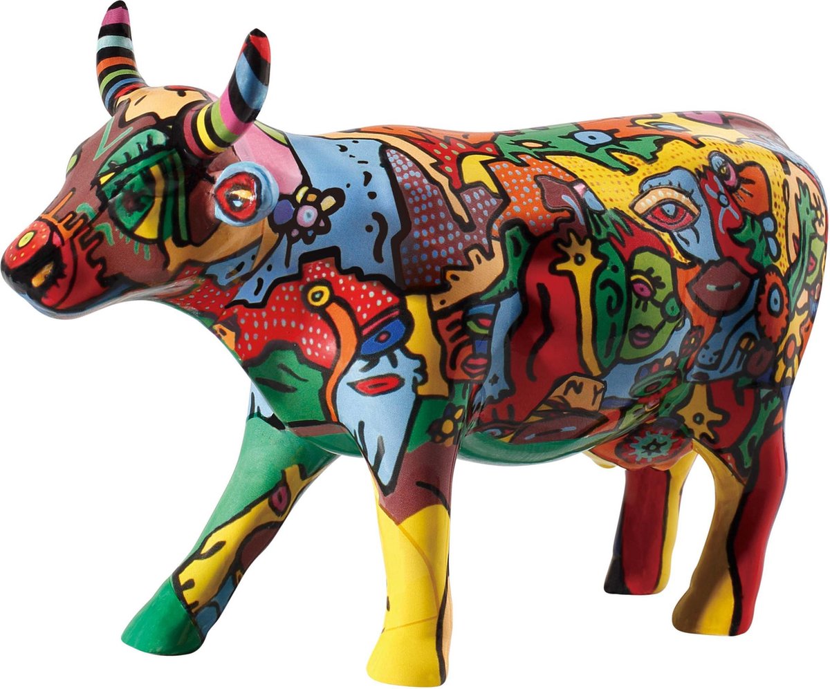 Cow Parade Moo York Celebration (medium ceramic) - cowparade