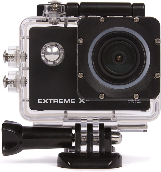 Nikkei Extreme X6 - 4K Action Cam met Wifi - Waterdicht - met Bevestigingspakket
