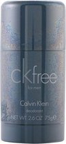 MULTI BUNDEL 2 stuks Calvin Klein CK FREE - deodorant - stick 75 gr
