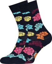 Happy Socks Rose Sokken - Donkerblauw - Maat 41-46