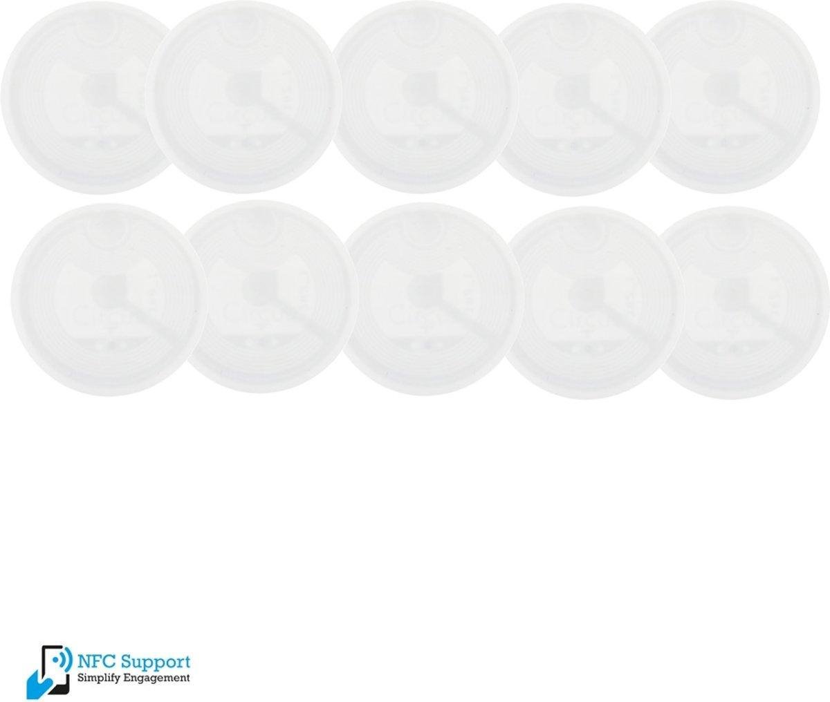 NFC Tags NTAG213 stickers on metal 100 stuks