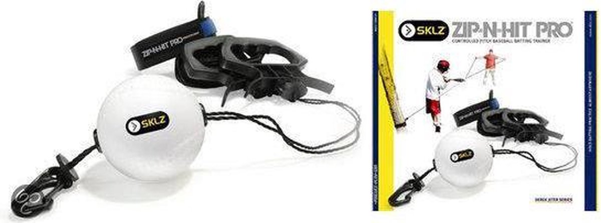 Become a baseball star with the SKLZ Zip-N-Hit Batting Trainer at $11.50