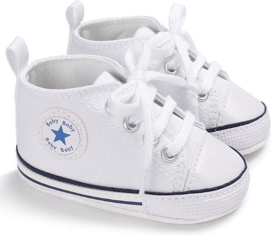 Hippe Baby Schoentjes - Sneakers - - Wit - Maat 21 - 13 CM | bol.com