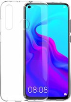 Shop4 - Huawei Y7 2019 Hoesje - Zachte Back Case Transparant