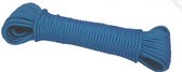 25 mtr - Corde - Blauw Cobalt - 5mm - Cordon tressé