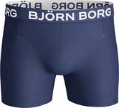 Bjorn Borg Sportonderbroek casual - 2p SHORTS BB SUPER SHADE - blauw - mannen - M