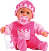 Bayer Mijn Eerste Woordjes Babypop - 38 cm - Roze