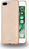 Azuri metallic cover met soft touch coat - goud - iPhone 7 Plus /8 Plus