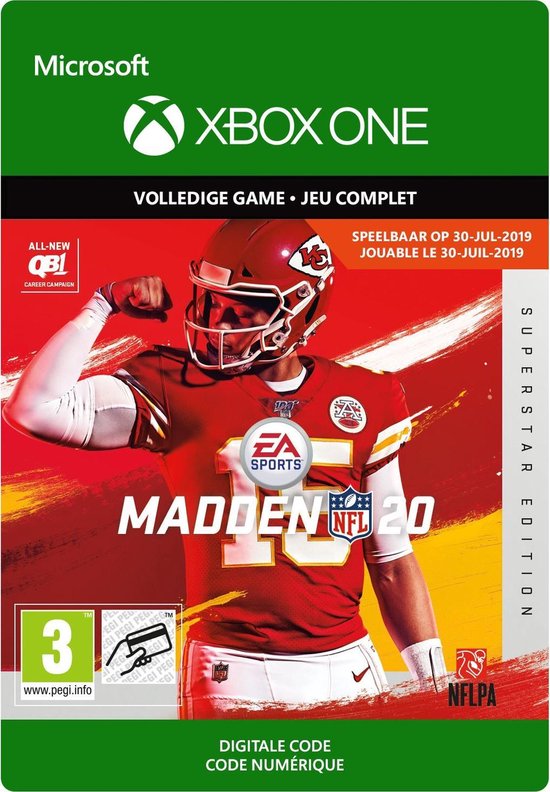 Madden NFL 20 Superstar Edition Xbox One Games
