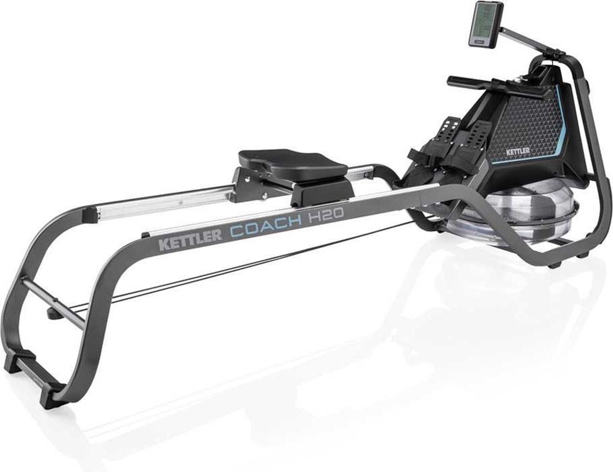 Roeitrainer Kettler Coach H2O roeimachine met waterweerstand