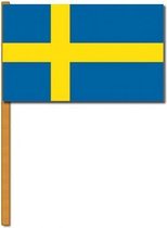 Luxe zwaaivlag Zweden