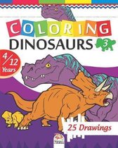 Coloring Dinosaurs 3