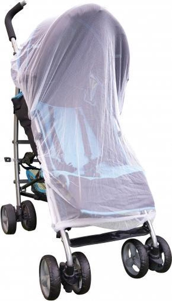 Anti muggen net / klamboe voor de kinderwagen/buggy/autostoeltje - Universeel — afbeelding 3