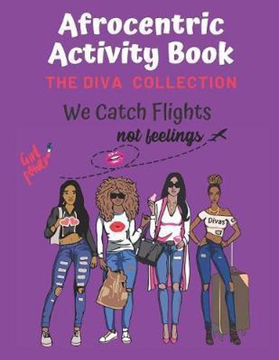 Afrocentric Activity Book The Diva Collection - cover