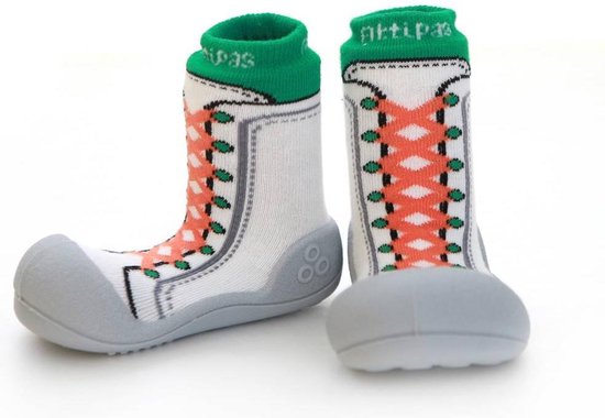 Attipas babyschoentjes New Sneakers groen Maat: 19 (10,8 cm)