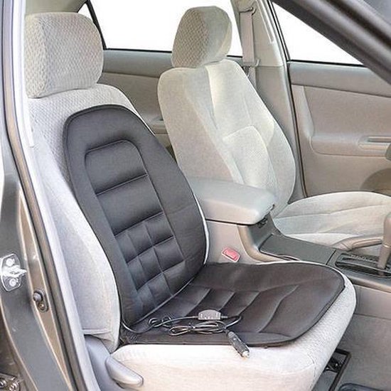 Housse de protection de voiture de coussin de siège chauffant de voiture  gris double coussin chauffant 12V 