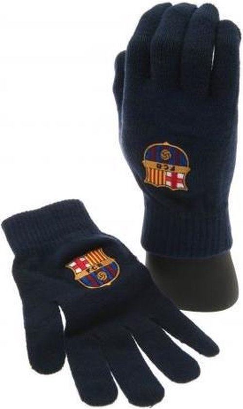 Gezondheid belediging palm FC Barcelona Handschoenen Volwassenen Logo Blauw | bol.com