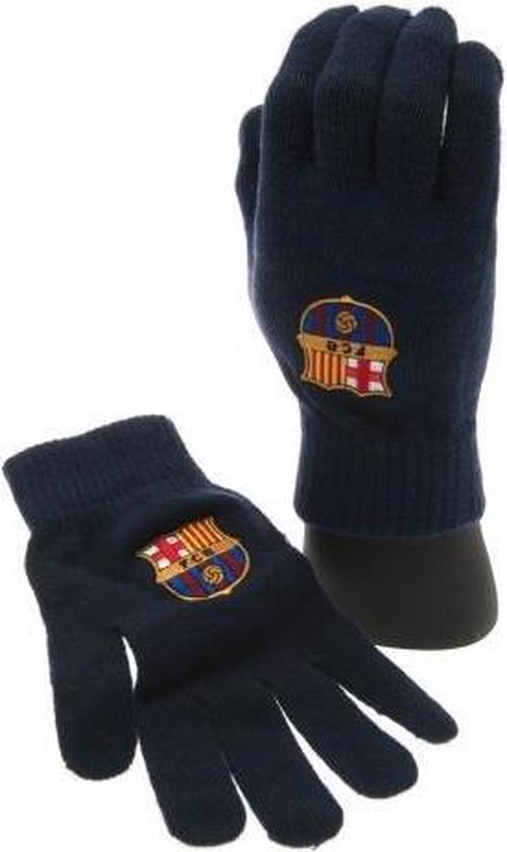 Schaken zeewier contant geld FC Barcelona Handschoenen Volwassenen Logo Blauw | bol.com
