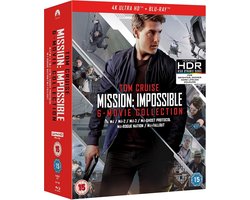 Mission Impossible 1 t/m 6 (4K UHD + blu-ray) (Import met NL)