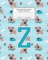 Primary Composition Notebook Grades K-2 Story Journal Z