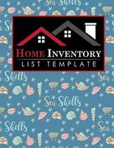 Home Inventory List Template