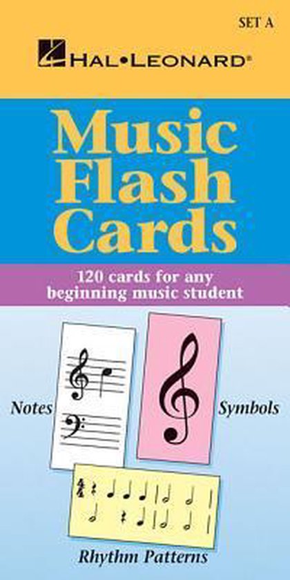 Thumbnail van een extra afbeelding van het spel Music Flash Cards - Set a