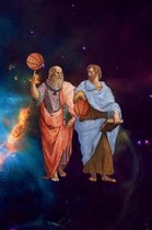 Aristotle and Plato with Basketballs