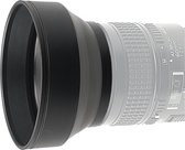 Kaiser 3-in-1 Ø 46 mm Gegenlichtblende faltbar, aus mattschwarzem Silikon