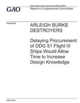 Arleigh Burke Destroyers