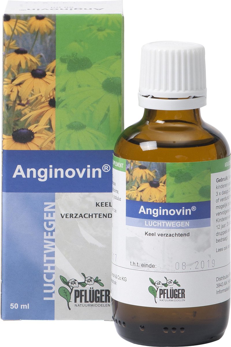 Goedkoopste Pfluger Anginovin - 50 ml - Voedingssupplement